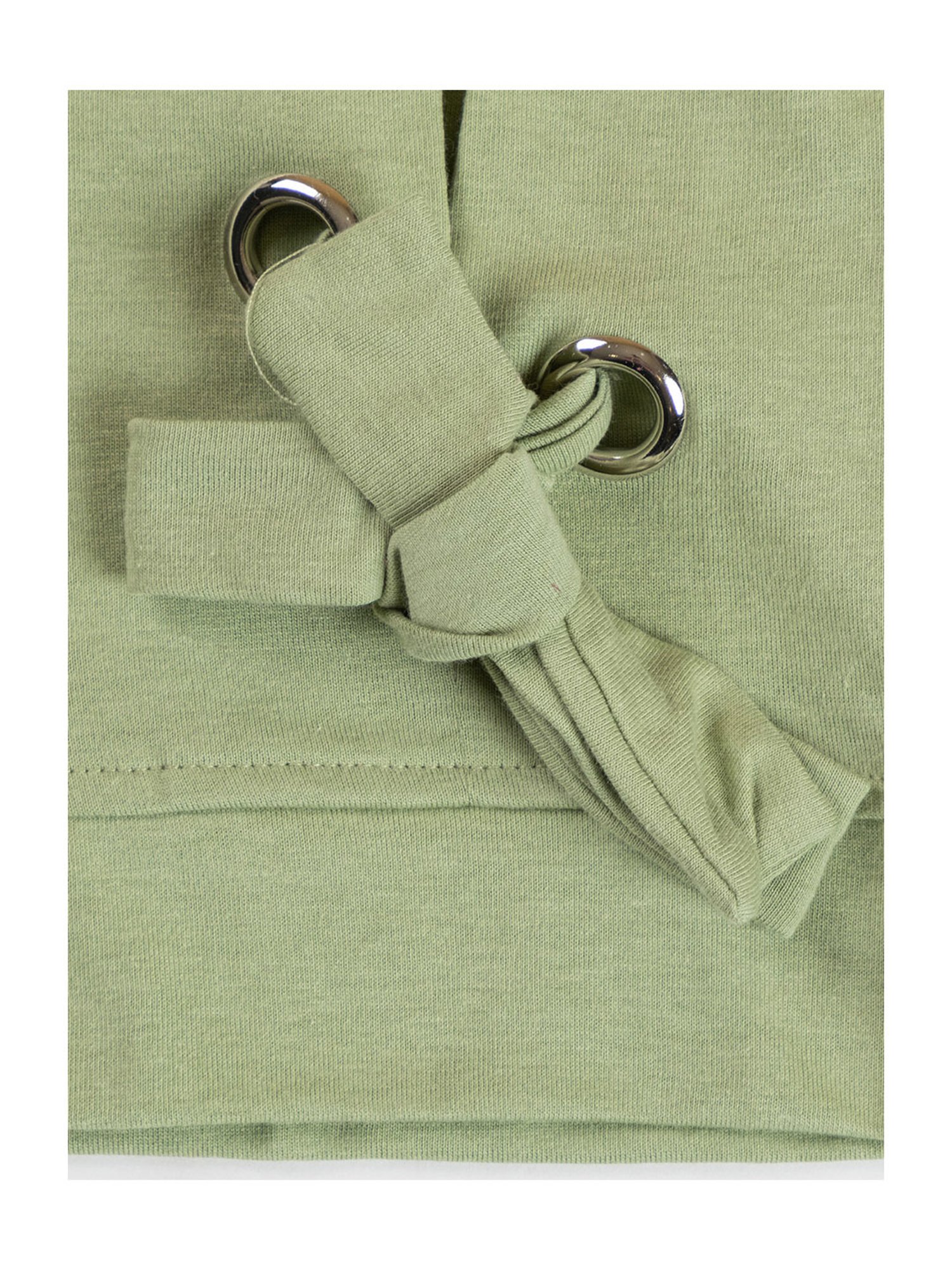 NINS MODA Kids Light Olive Textured Top