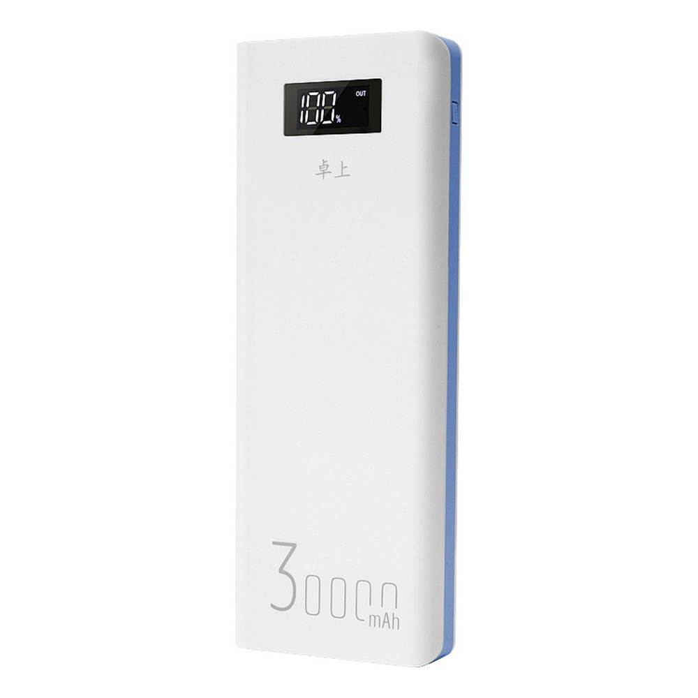 DIY Power Bank Case Portable Fast Charging LED Lighting For iPhone X XS 11Pro P30 Mate30 5G 9Pro 5G S10+ Note 10 5G Red