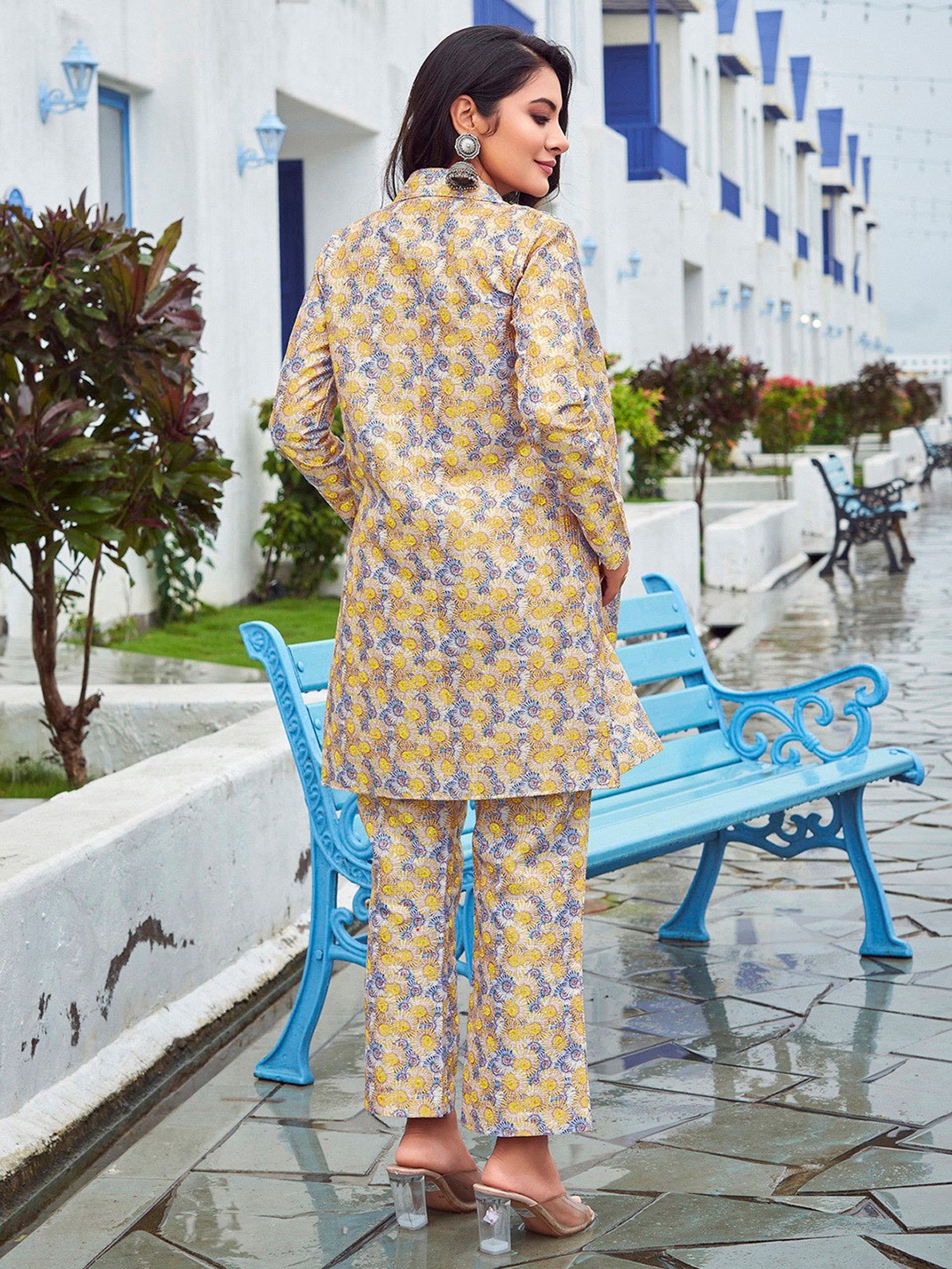 Belle Fille Black Floral Print Jumpsuit