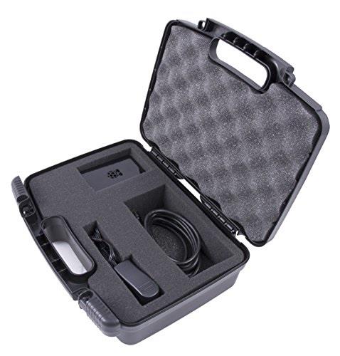 TOUGH Mini Desktop Carry Travel Case for Barebone Computer MotherBoard and Accessories - Works for Raspberry Pi 3 B , Pi 2 B+ , Touchscreen , Camera , w/ Chargers , Adapters , Power Supply , Mouse