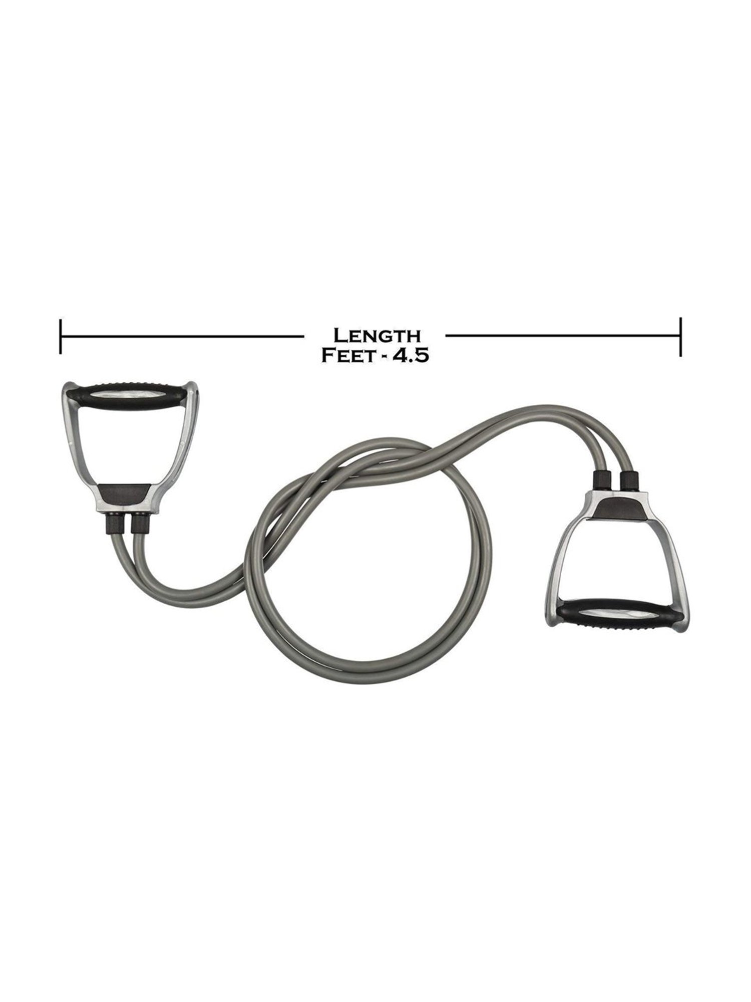 HealthSense YM 602 Yoga Mat (Black & Grey)