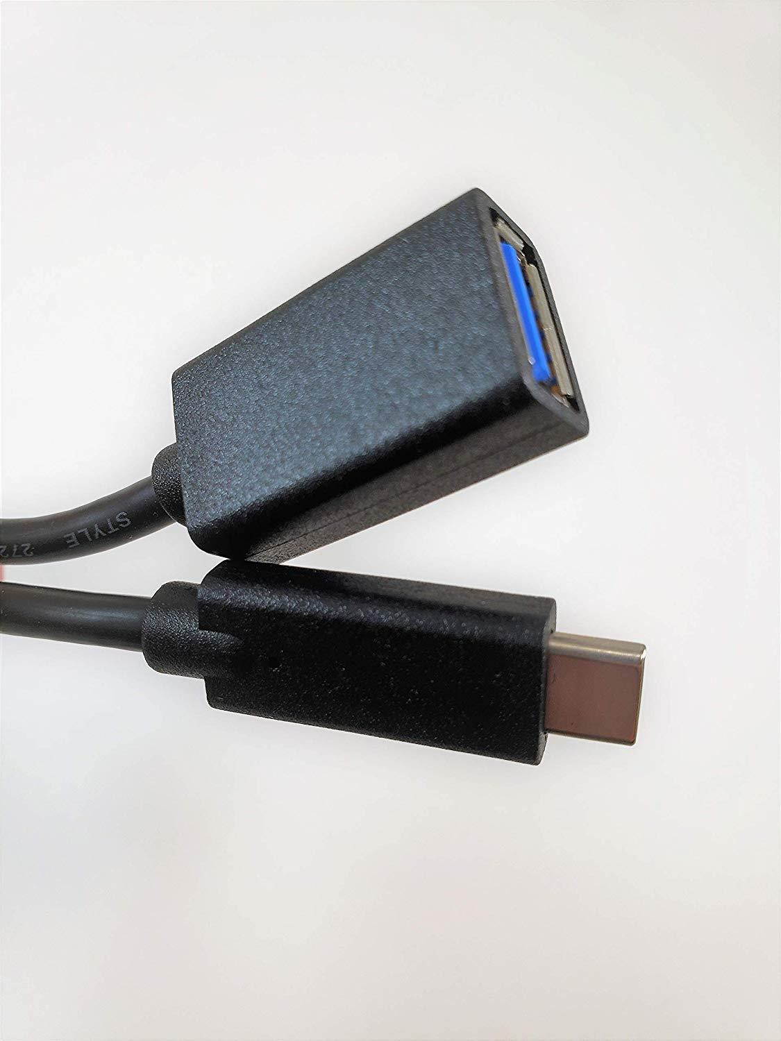 Micro Connectors 8-Inch USB 3.1 Type C to USB 3.0 Type A Female Adapter (E07-174-OTG)
