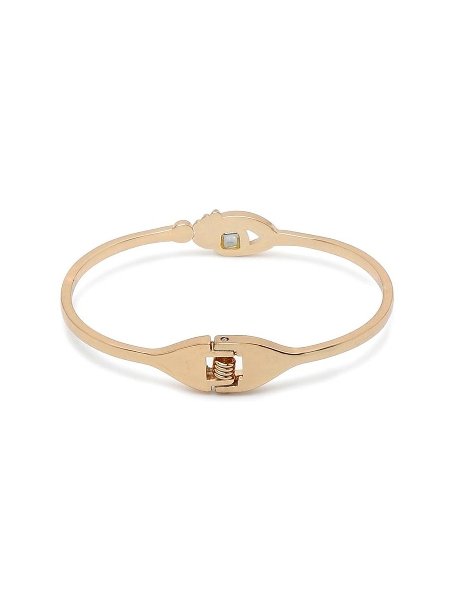 YouBella Jewellery Gold-Plated "I Love you in 100 Langauages" Classic Bracelet