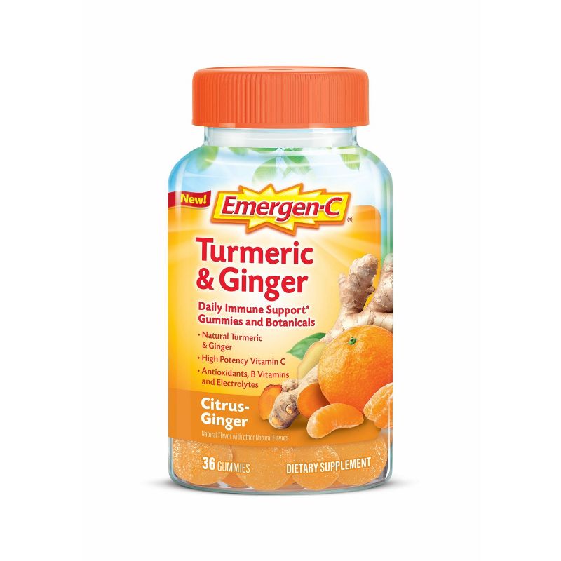 Emergen-C Turmeric & Ginger Gummy - 36ct