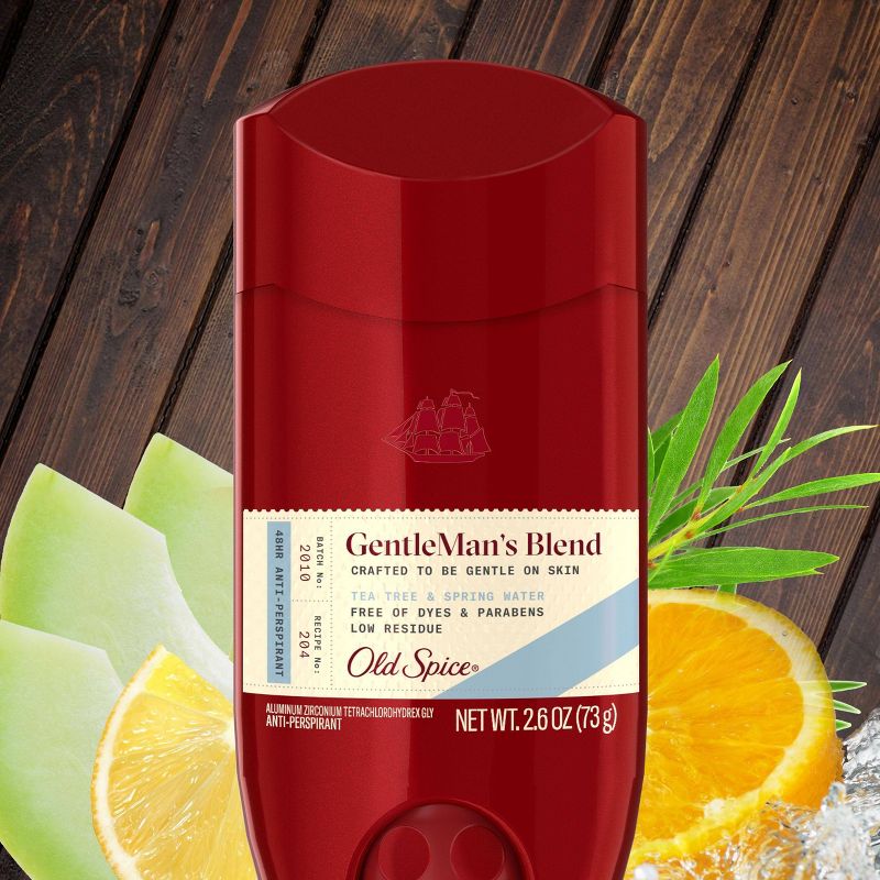 Old Spice GentleMan's Blend Tea Tree & Spring Water Anti-Perspirant and Deodorant - 2.6oz 