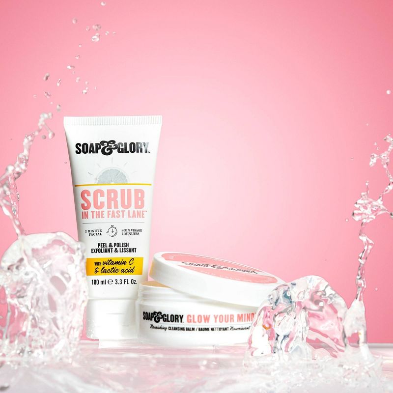 Soap & Glory Glow Your Mind Nourishing Cleansing Balm - 3.3 fl oz