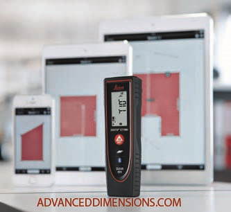 Laser Distance Meter,200 ft.,LDC LEICA DISTO E7100I