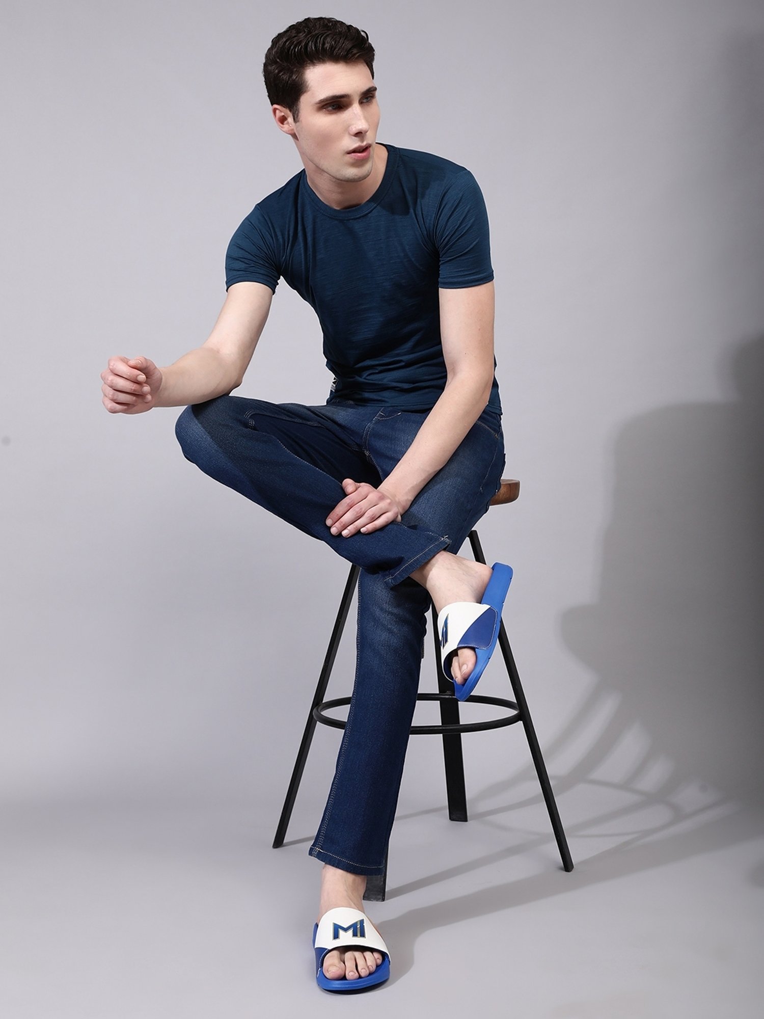 Chupps Men's MI Official White Slides