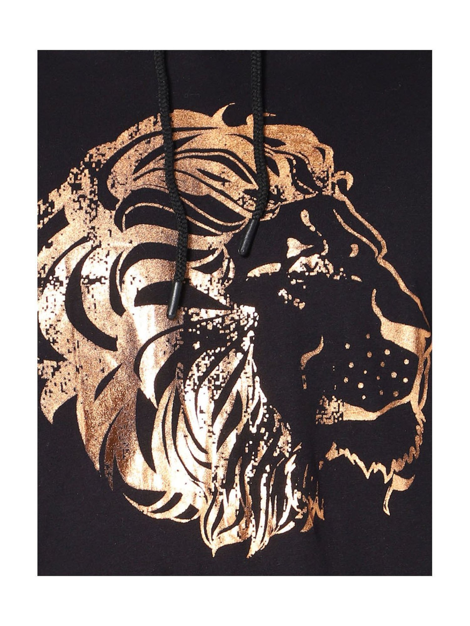 TeenTrums Boys Black Printed Sweatshirt