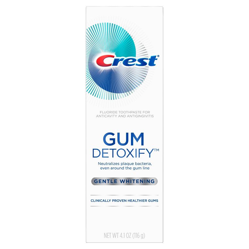 Crest Gum Detoxify Gentle Whitening Toothpaste - 4.1oz