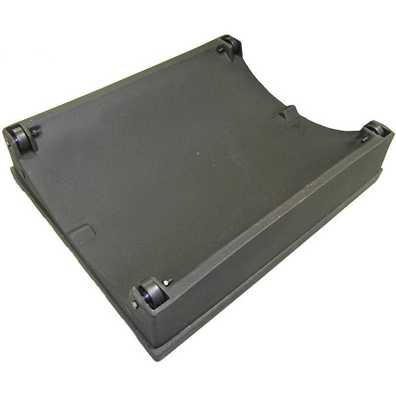 Good Ideas Plastic Outdoor 12-Cubic-Foot Compost Wizard Tumbling Composter with Recessed Handles, Black