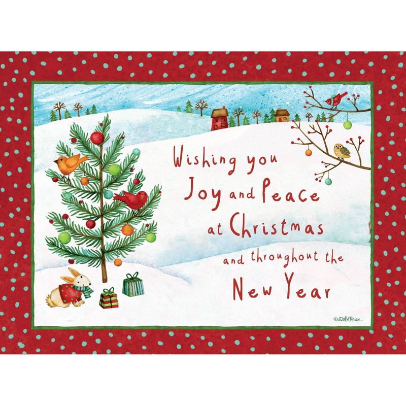 8ct Snowy Inspirations Pop-Up Boxed Christmas Cards
