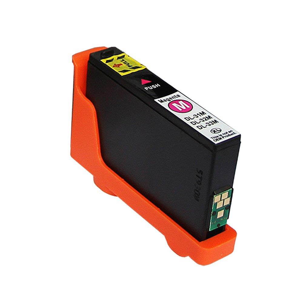 ESTON 8 Pack for Dell Series 31 Black and Series 31 Color Compatible Ink Cartridges for Dell V525w/ V725w All-in-One Wireless Inkjet Printer