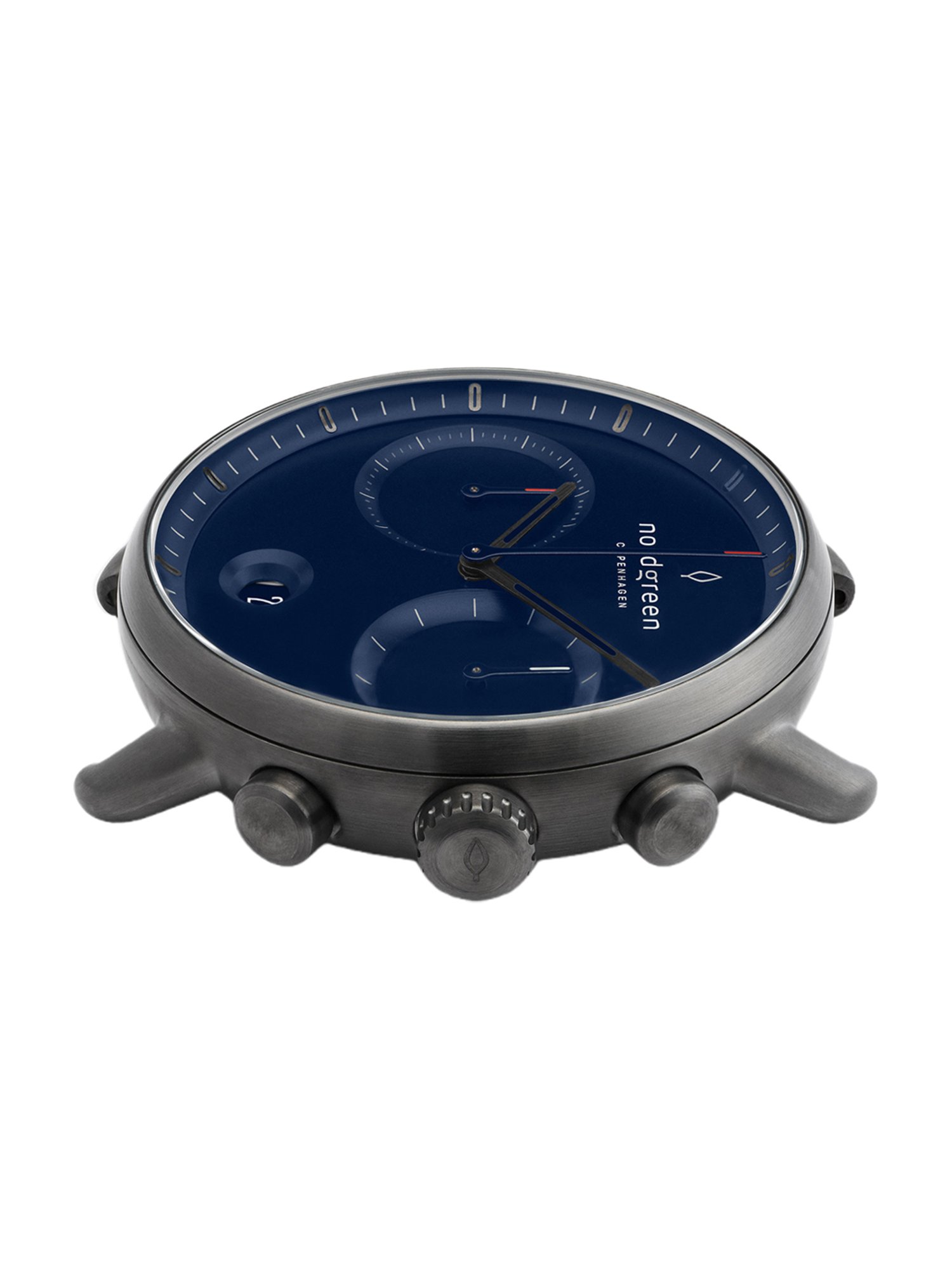 NORDGREEN PI42GMLEBLNA Pioneer Chronograph Watch For Men