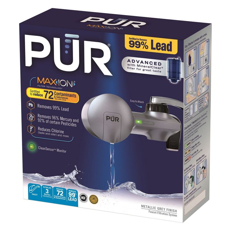 Brita Extra Large 18 Cup UltraMax Water Dispenser and Filter - BPA Free - Black