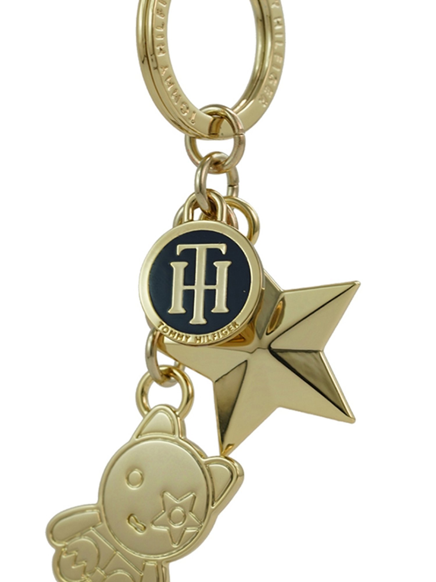 SASSORA Sliver Leather Keychain Key Ring Holders Anniversary Gift, Birthday Gift - Pack of 2