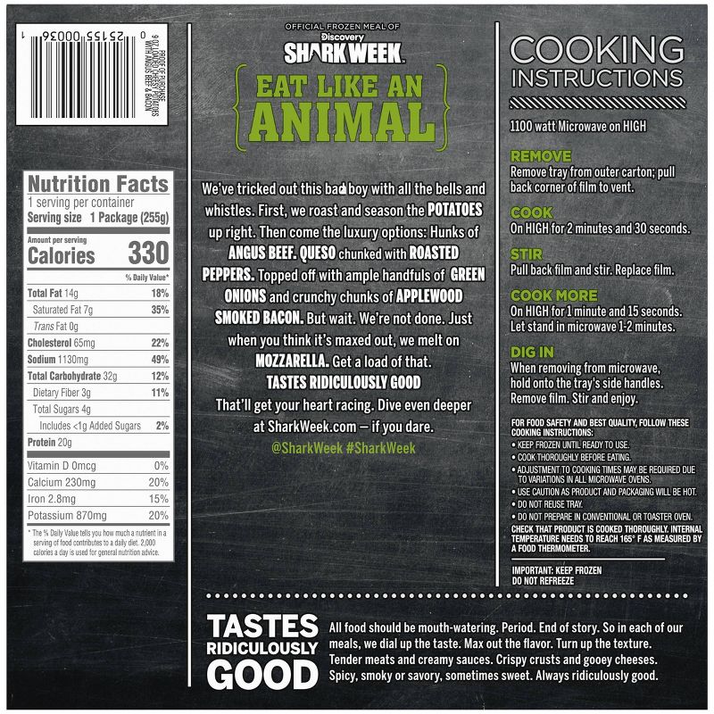 Devour Frozen Loaded Cheesy Potatoes with Angus Beef and Bacon - 9oz