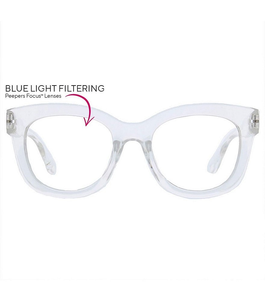 Peepers Center Stage Blue Light Reader Glasses