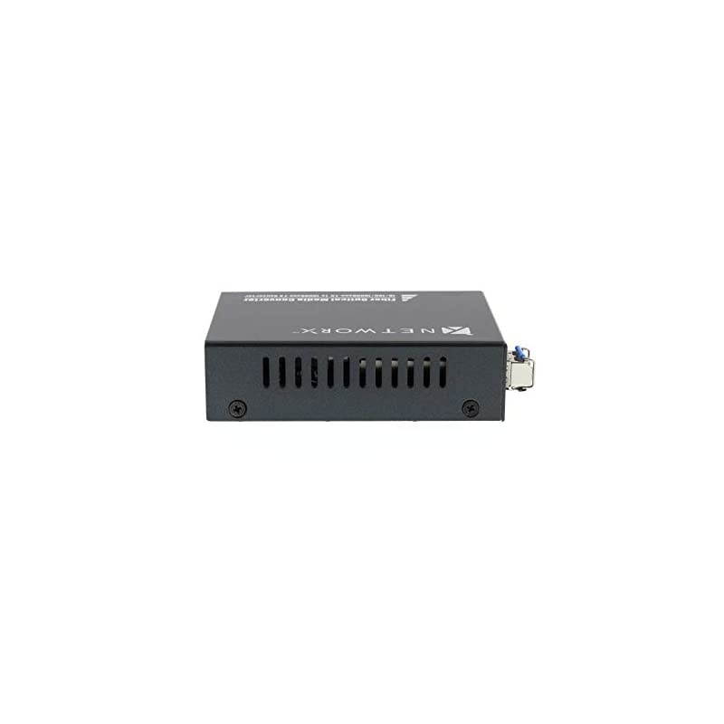 Gigabit Fiber Media Converter - UTP to 1000Base-SX - LC Multimode, 550m, 850nm