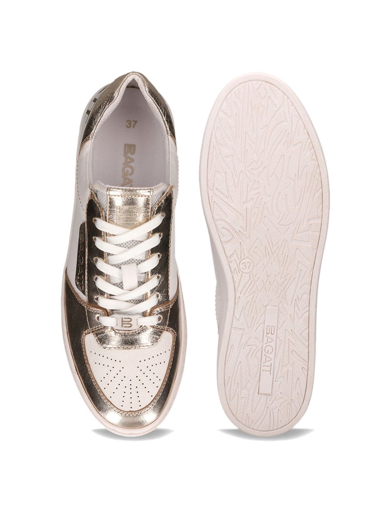 BAGATT Women's Ferly Golden Casual Sneakers