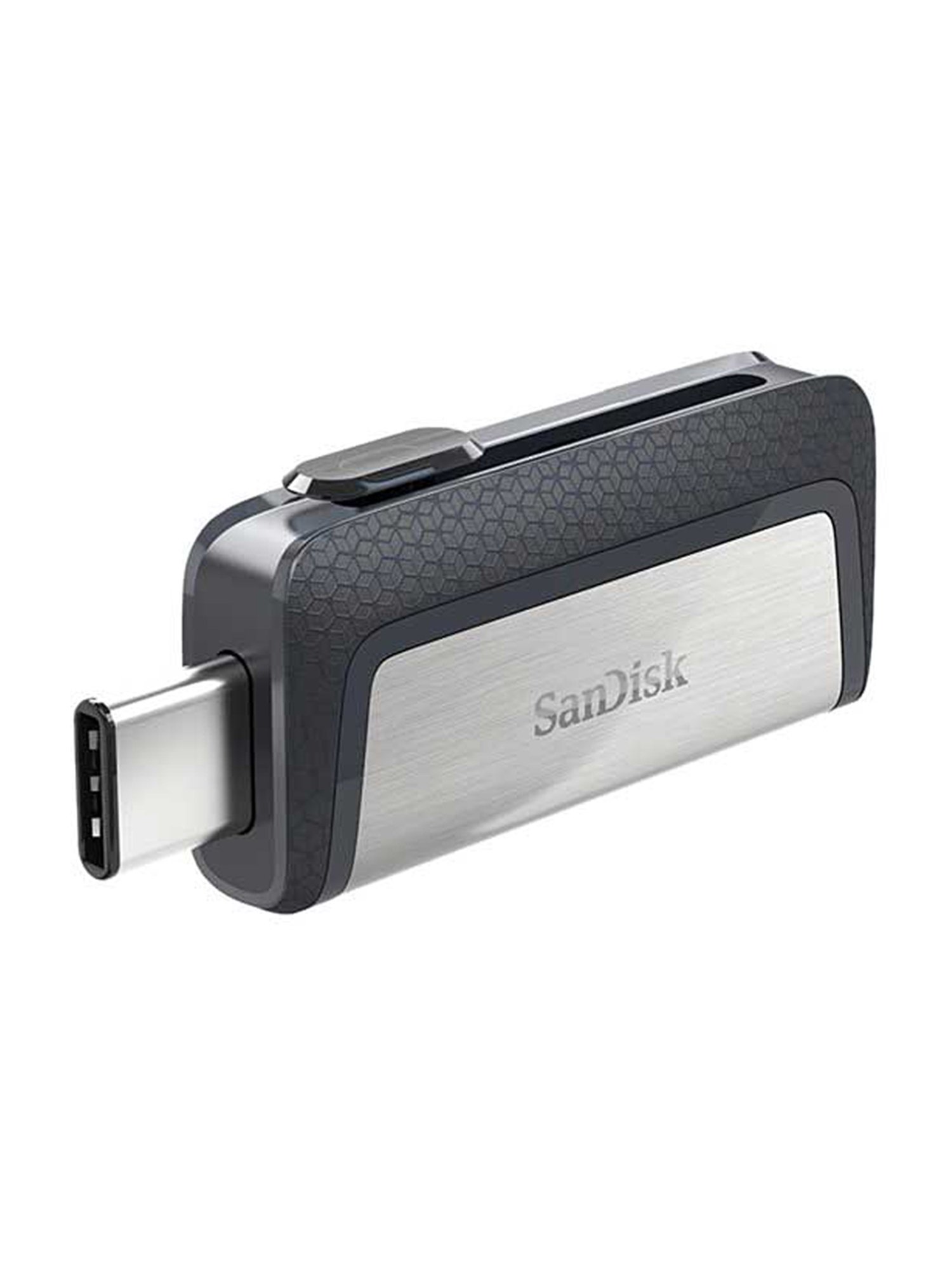 SanDisk Ultra SDDDC2-256G-G46 256 GB Dual Drive USB Type C Reversible Connector, OTG (Black/Silver)
