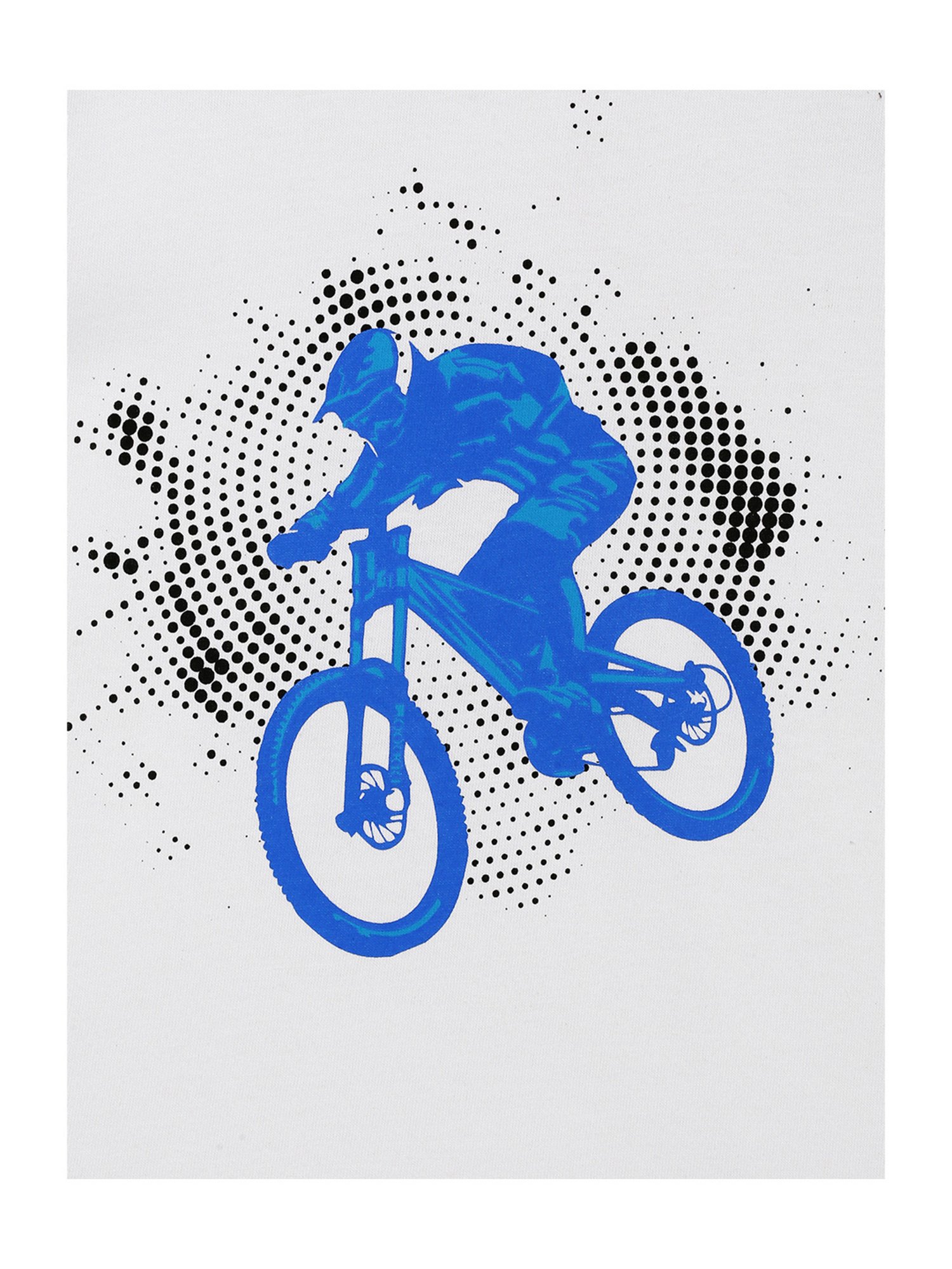 Kiddopanti Kids White & Olive Printed Full Sleeves T-Shirt with Pyjamas