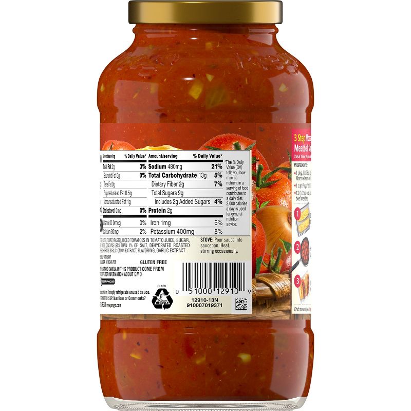 Prego Roasted Garlic & Herb Italian Sauce 24oz