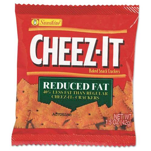 Sunshine Cheez-it Crackers 1.5 oz Bag Reduced Fat 60/Carton 122264