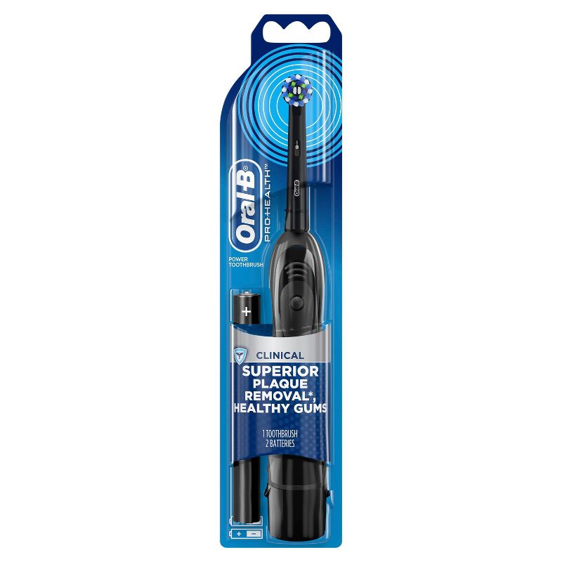 Oral-B Pro-Health Clinical Superior Clean Battery Powered Toothbrush Black