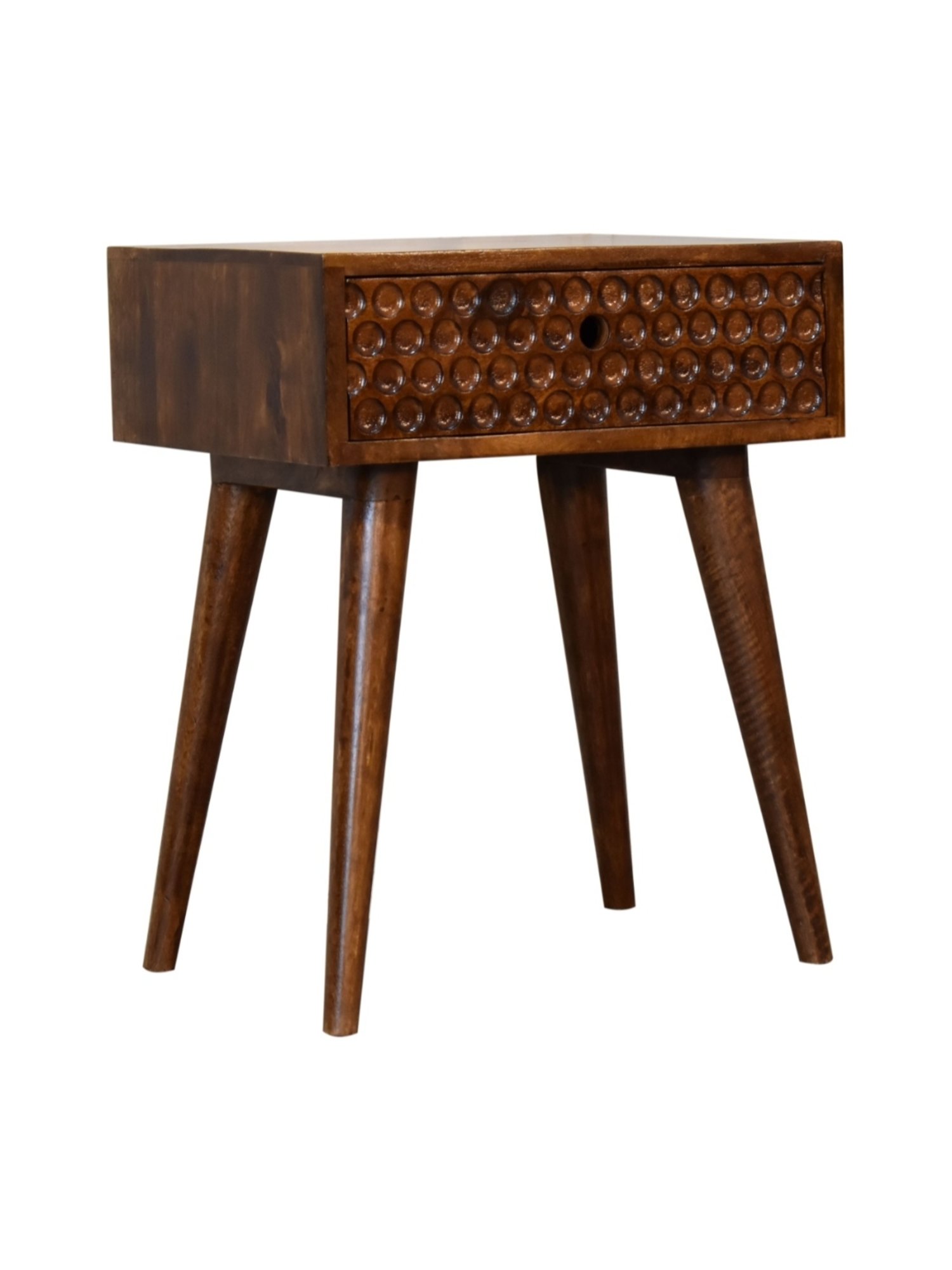 Artisan Furniture Torun Solid Brown Mango Wood Side Table
