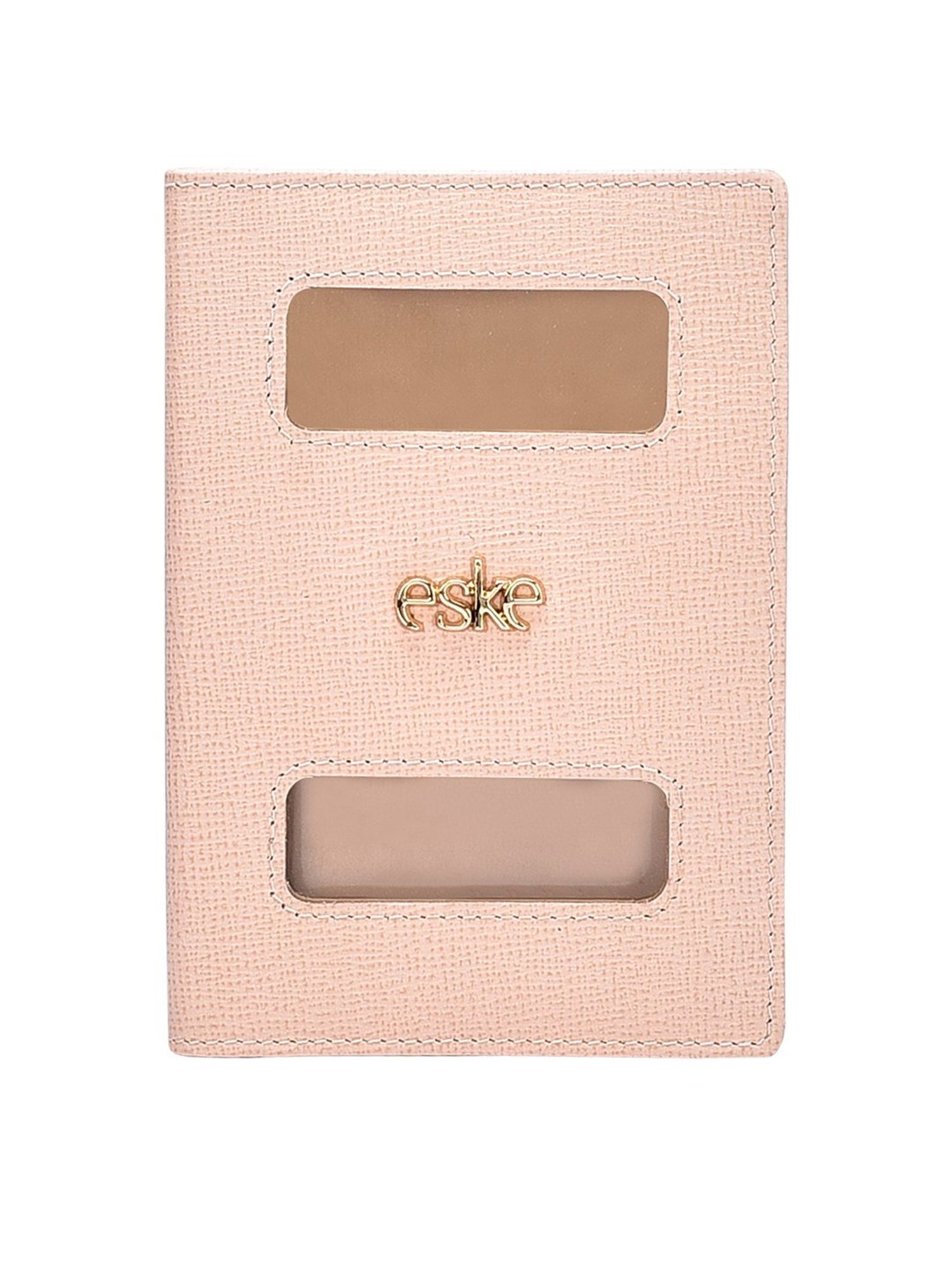 Eske Blair Pink Solid Small Passport Holder