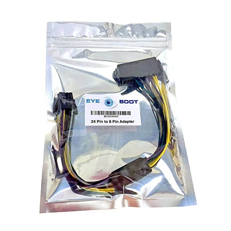 24 Pin to 8Pin Power Supply ATX PSU Adapter Cable for DELL Motherboards