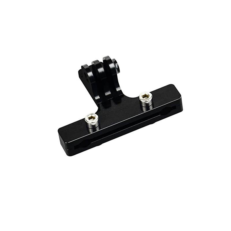 Camera Bike Saddle Mount,Bicycle Seat Rail Mounts Clip for GoPro Hero 9 8 7 6 5 4 3+, Campark, AKASO, DJI OSMO XiaoYi and Most Action Cameras