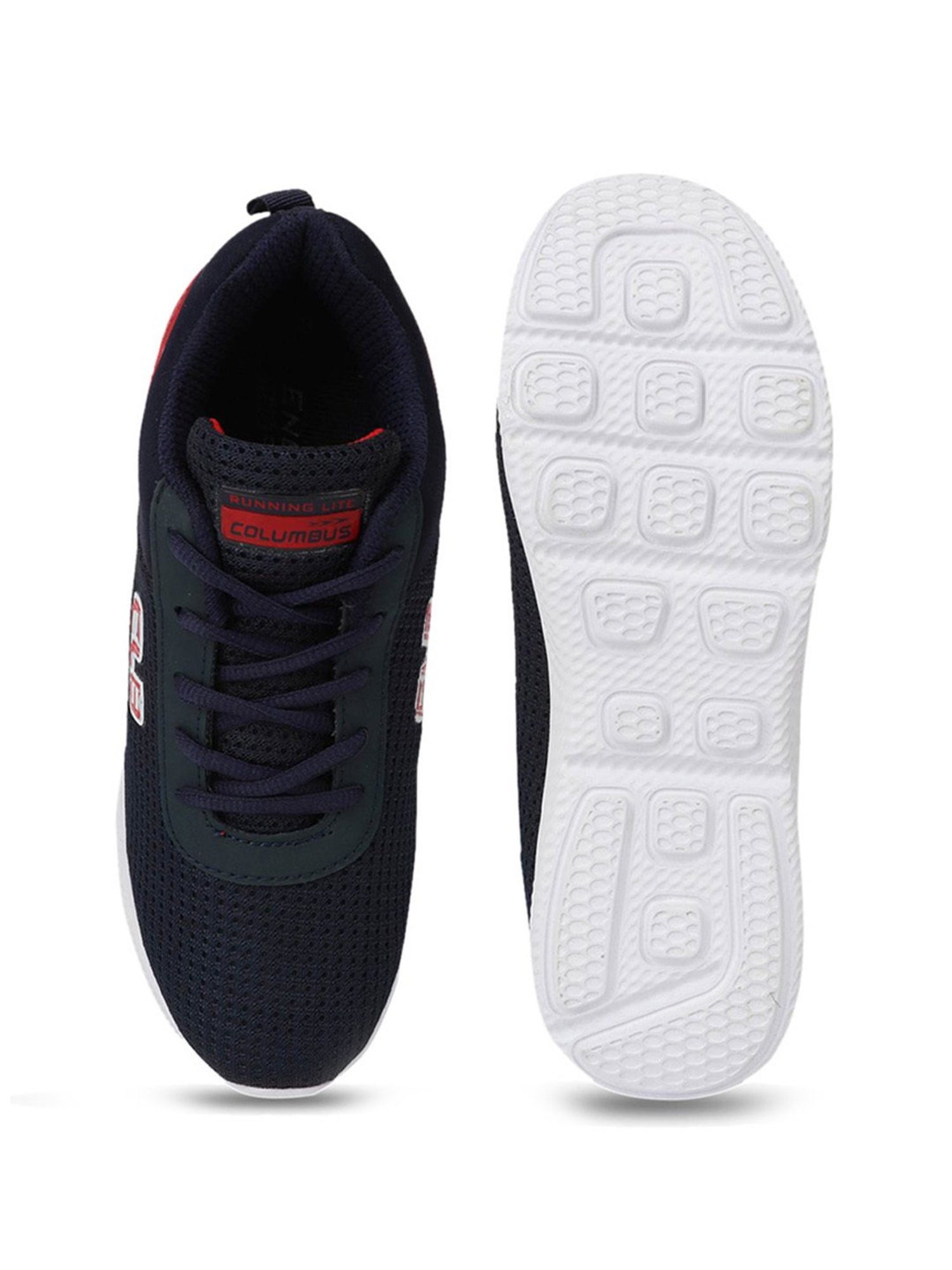Columbus Men's Navy Running Shoes