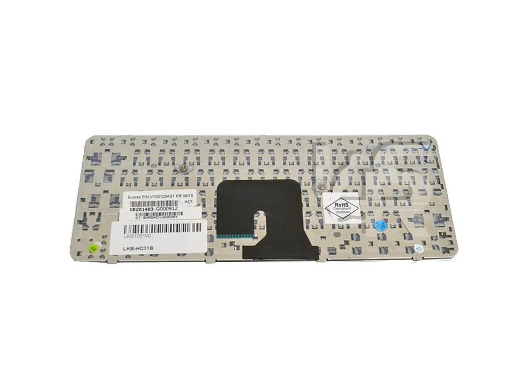 Loreso Compatible Laptop Keyboard Replacement For HP Pavilion DV2-1000 DV2-1100 DV2-1200 506782-001 505999-001 505999-B31 517584-001 LKB-HC31B - Black
