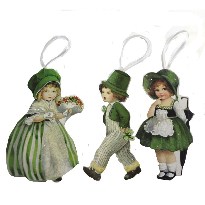 Northlight 3" Irish Leprechaun Hat St. Patrick's Day Ornament - Green/Gold