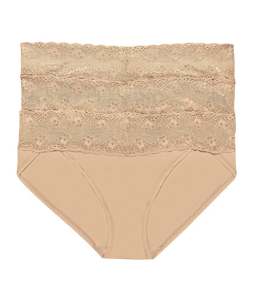 Natori Bliss Perfection V-Kini Panty 3-Pack