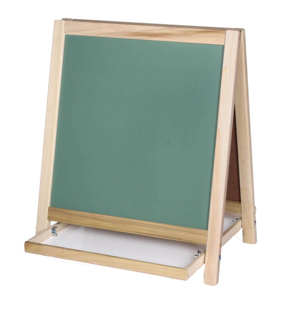 Flipside Table Top Easel Magnetic 18"Wx19-1/2"H Multi 17306