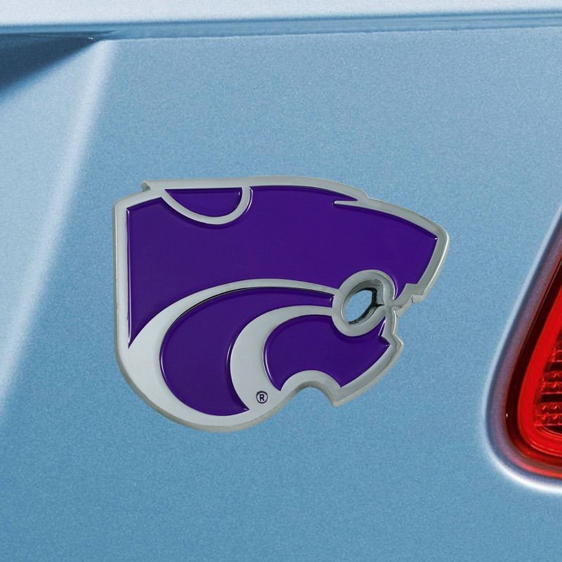 NCAA Kansas State Wildcats University 3D Metal Emblem