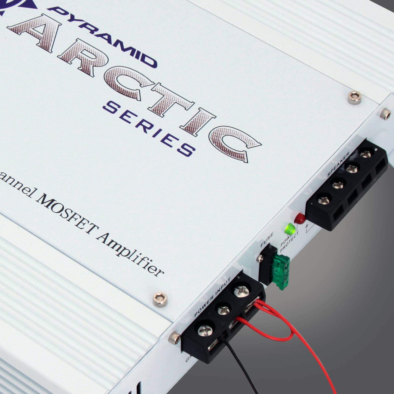 Pyramid Car Audio PB717X Arctic Series 2-Channel Bridgeable Class AB Amp (1,000 Watts)