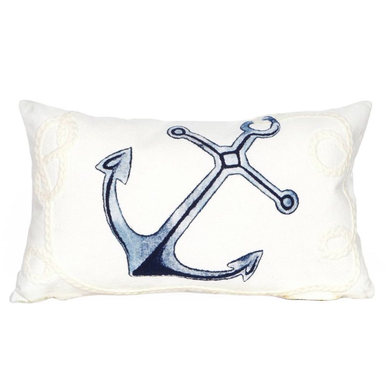 Light Off-White Throw Pillow - Liora Manne