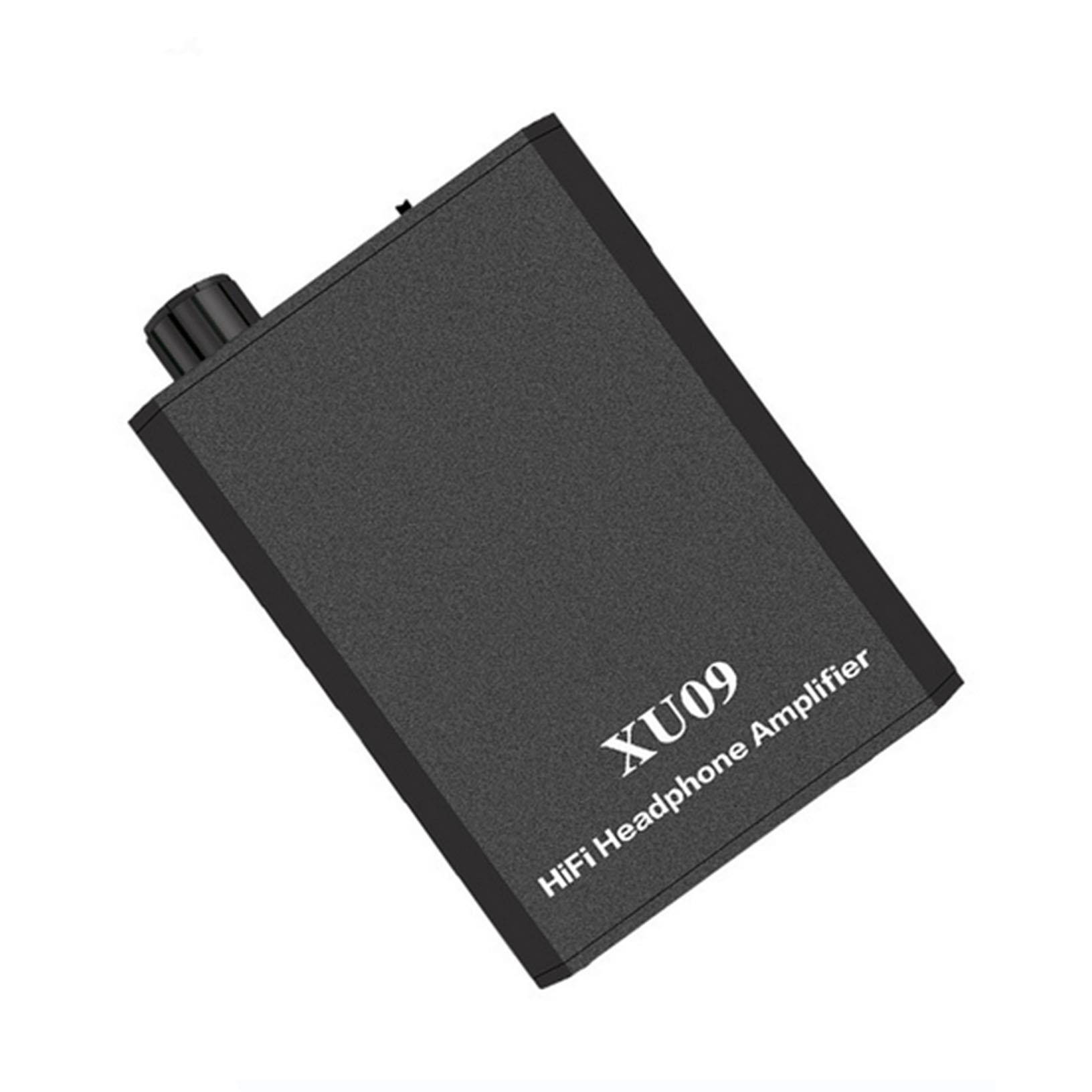 Mini Audio HIFI Headphone Amplifier Portable Earphone AMP 3.5mm w/USB Cable NEW