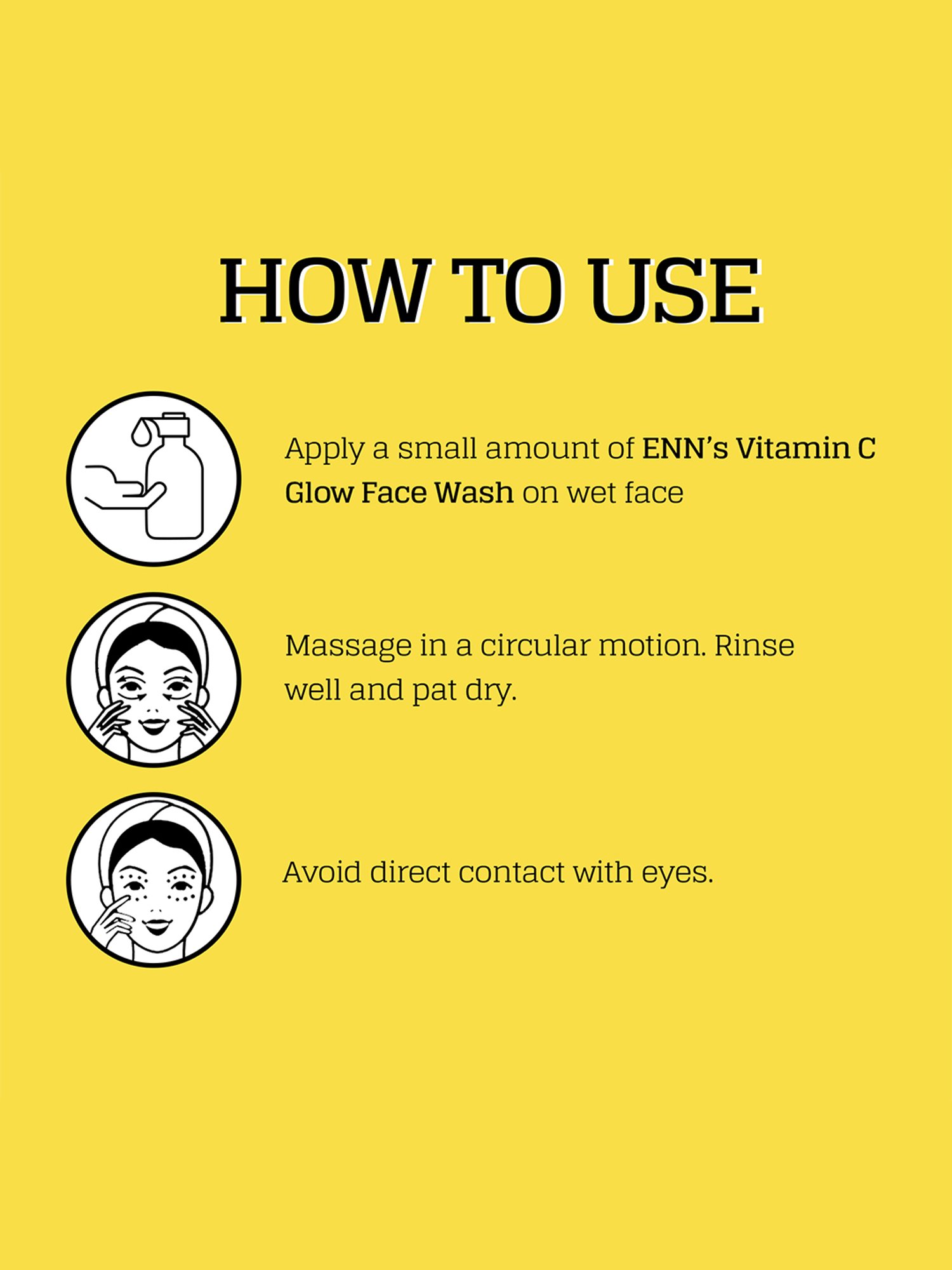 ENN Juicy Vitamin C Glow Face Wash - 100 ml