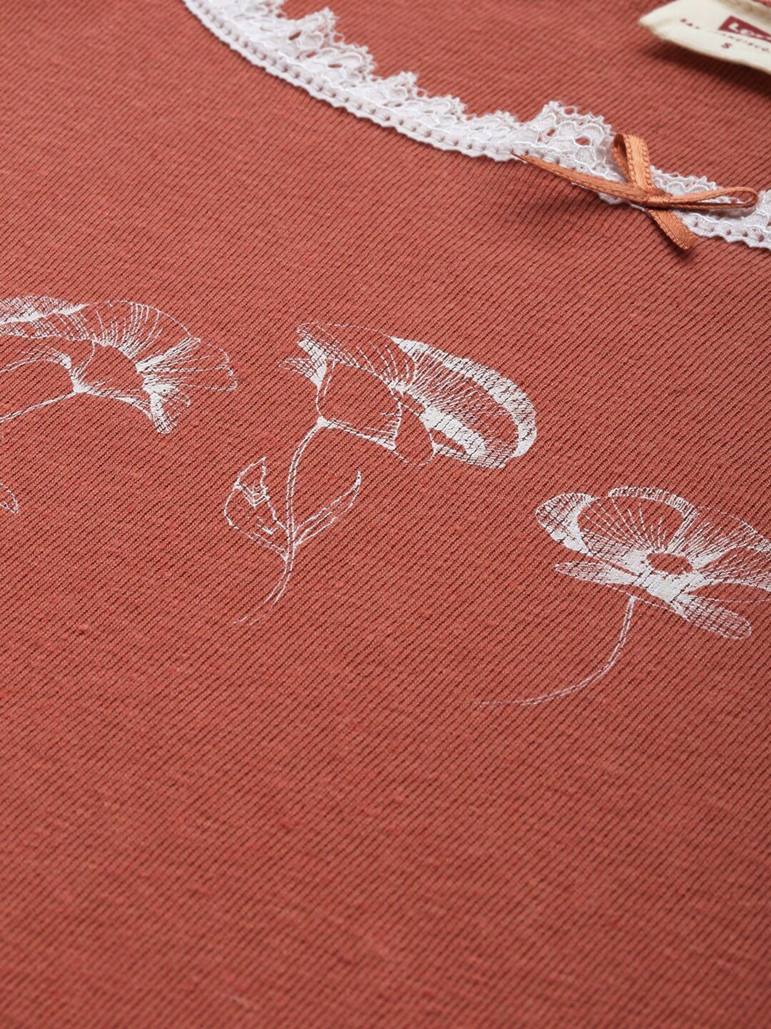 Levi's Brown Printed Top