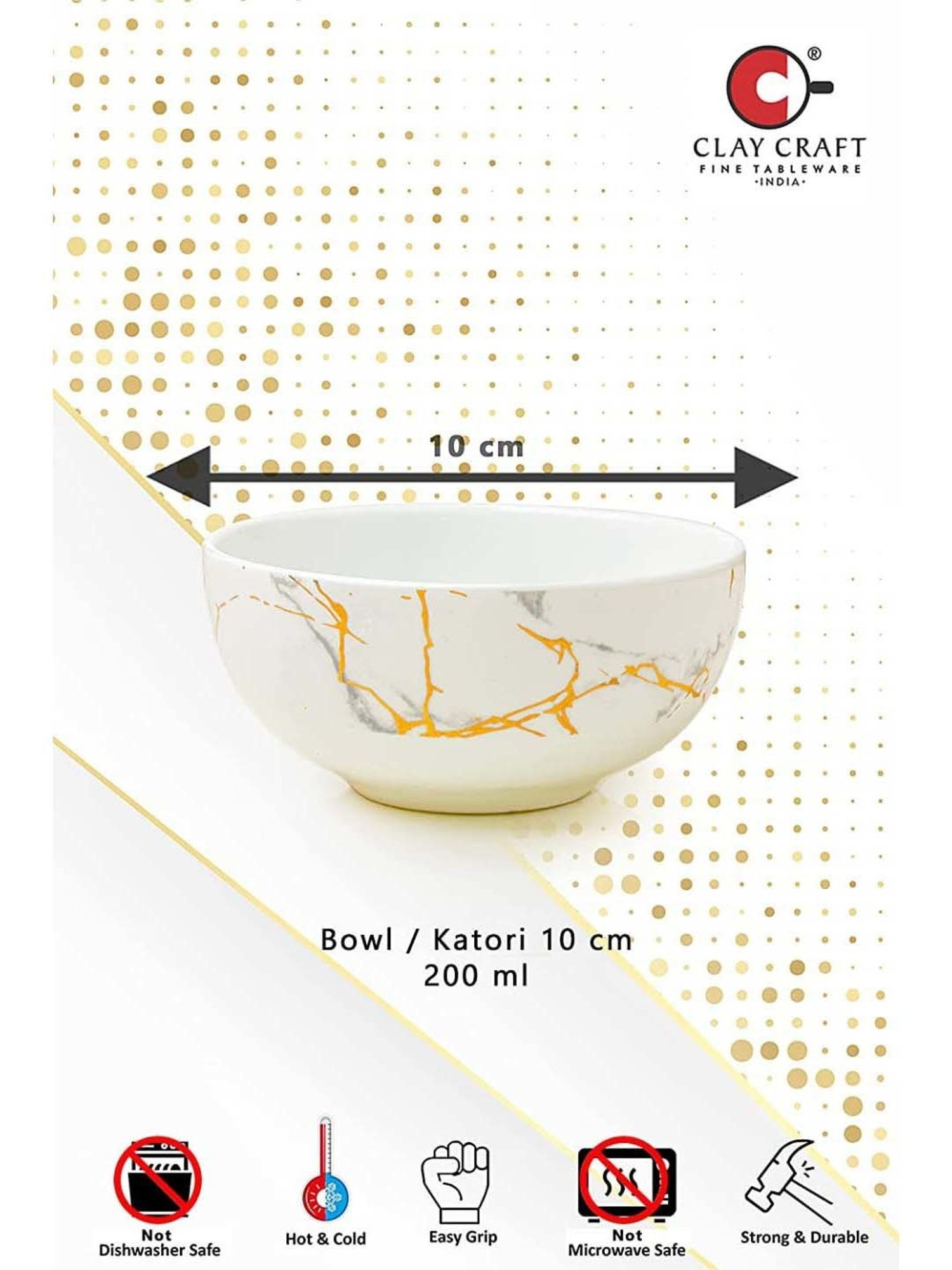 Clay Craft 'Fine' Off-White Ceramic 40 Piece Dinner Set