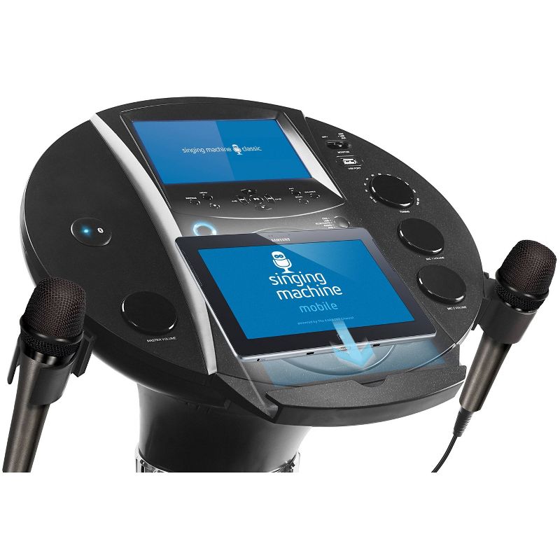 Singing Machine Karaoke Pedestal System - Black (ISM1030BT)