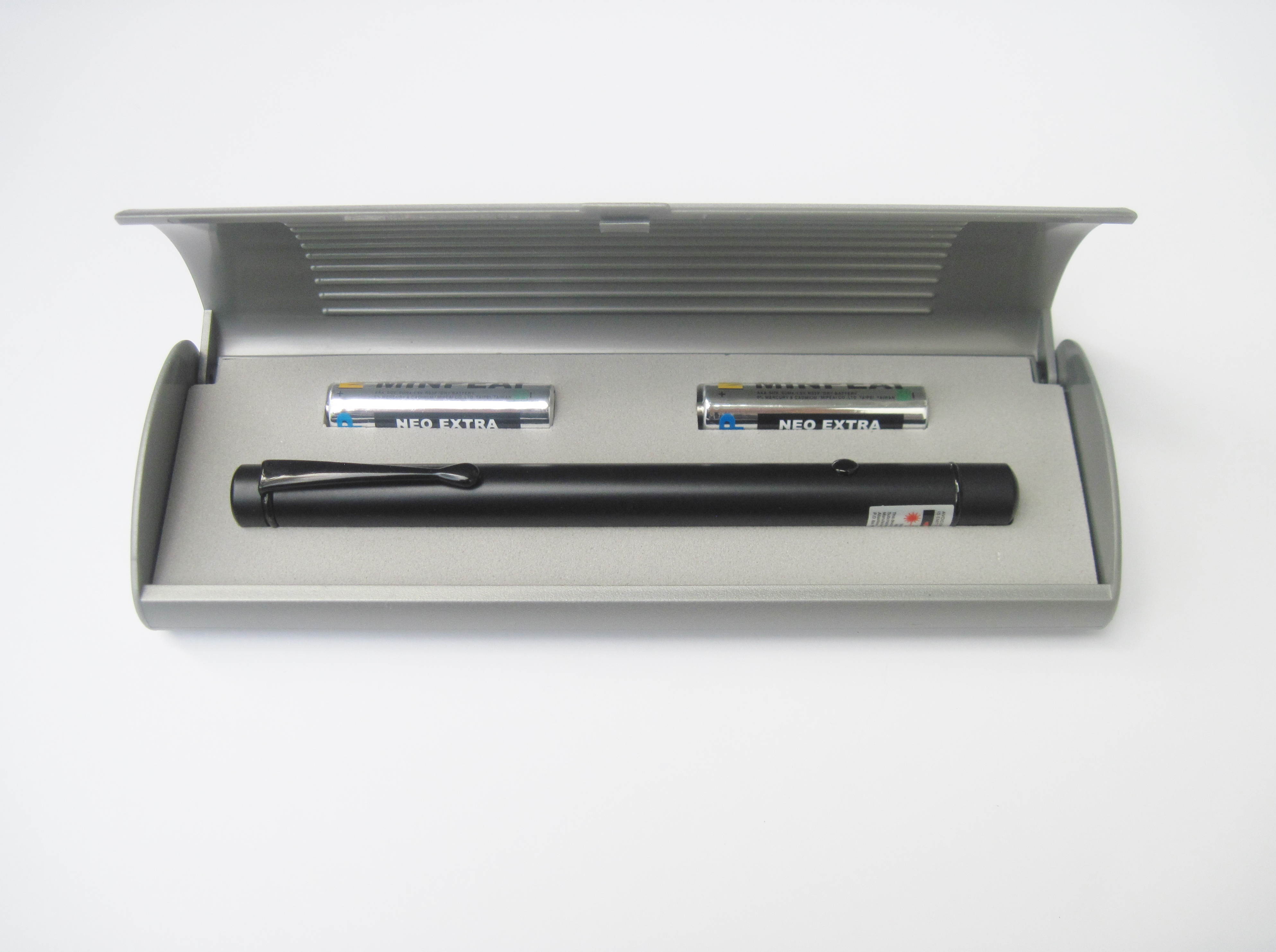 Atlasnova 650nm Red Laser Pointer Class IIIa - All Black