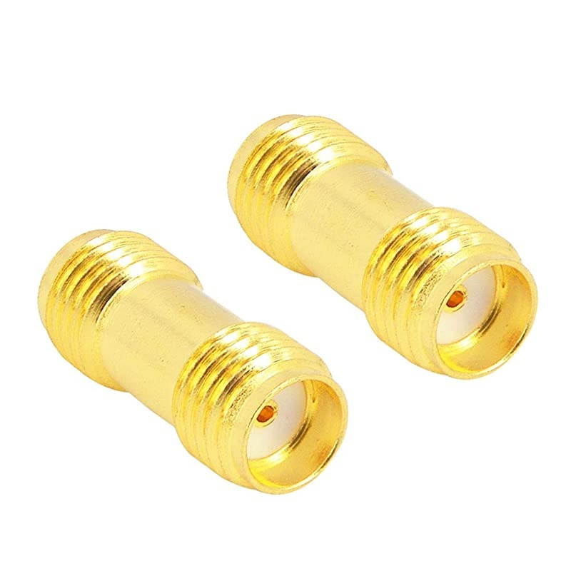 SMA Connectors Kit Antenna Cable Connector SMA Male to Male SMA Female to Female RF Coax Adapter for WiFi Caoxial Extension Cable 4 PCS