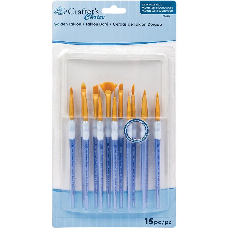 Arteza Paint Brush Art Supply Set - 12 Piece (ARTZ-3865)