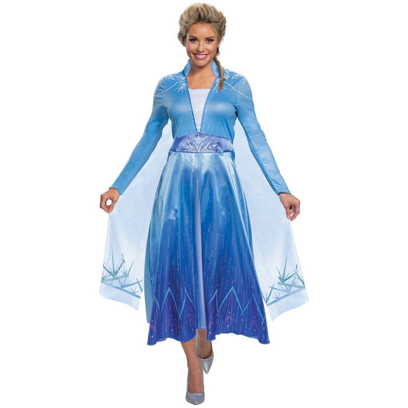 Adult Disney Frozen 2 Elsa Deluxe Halloween Costume S